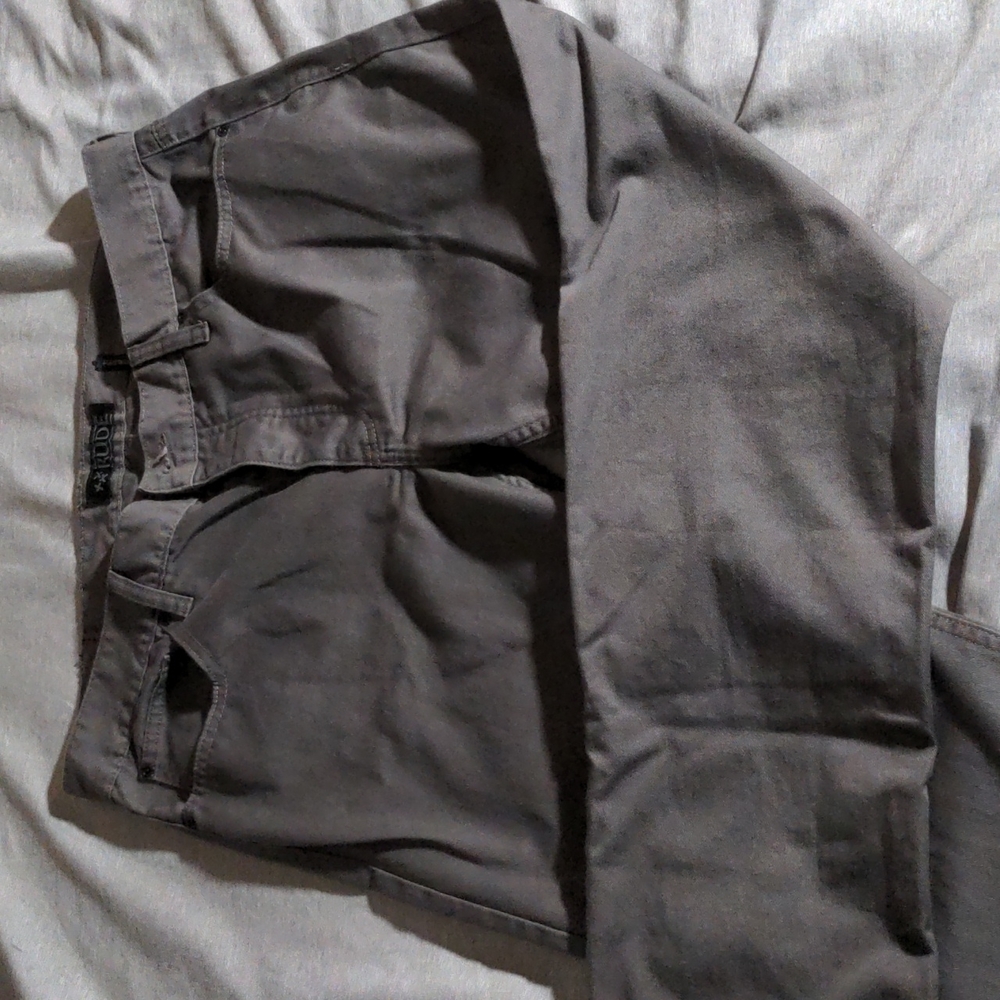 Slim Straight Pants